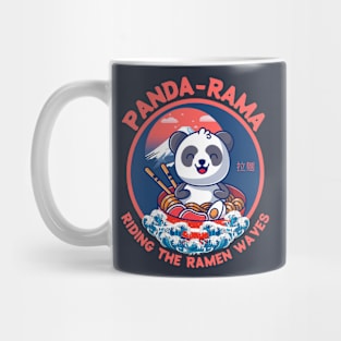 Kawaii Panda Meets Ramen Paradise Mug